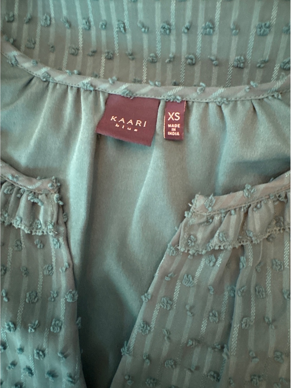 Peacock Blue Tie Waist Dress by Kaari S